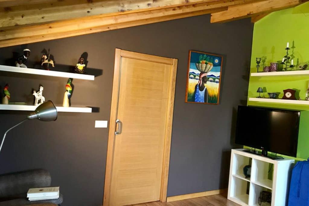 Tranquila Casita De Invitados En Vigo Con Chimenea Екстериор снимка