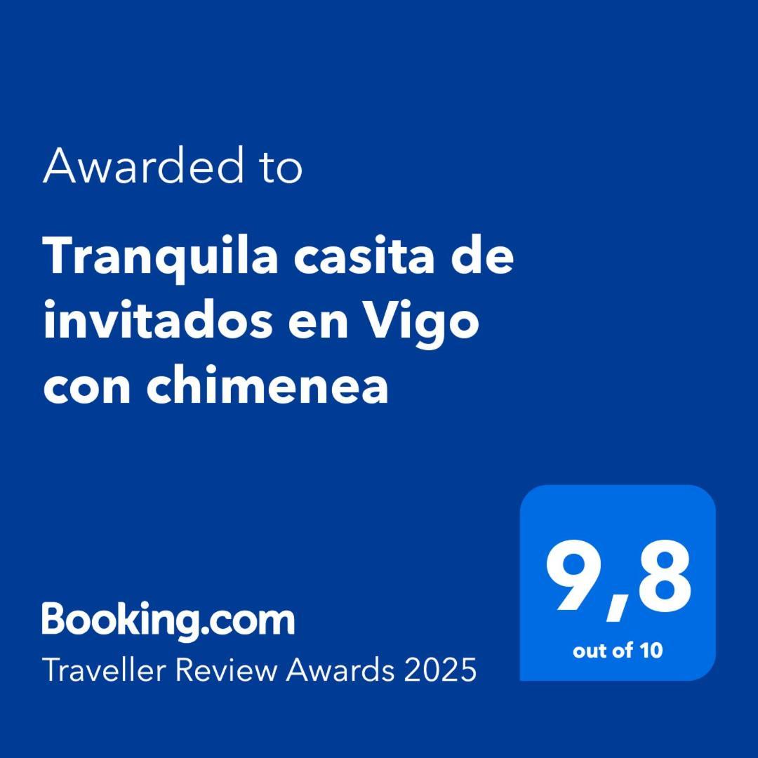 Tranquila Casita De Invitados En Vigo Con Chimenea Екстериор снимка